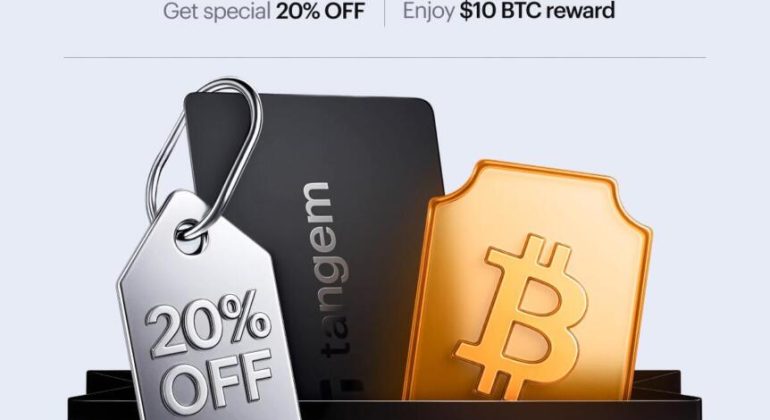 Tangem Black Friday: 30% Off + 10 Usd In Btc