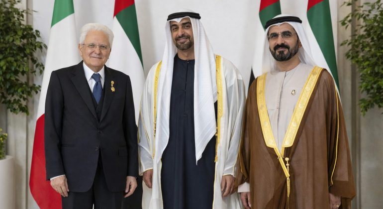 Italy And Uae Strengthen Strategic Ties During President Mattarella's State Visit