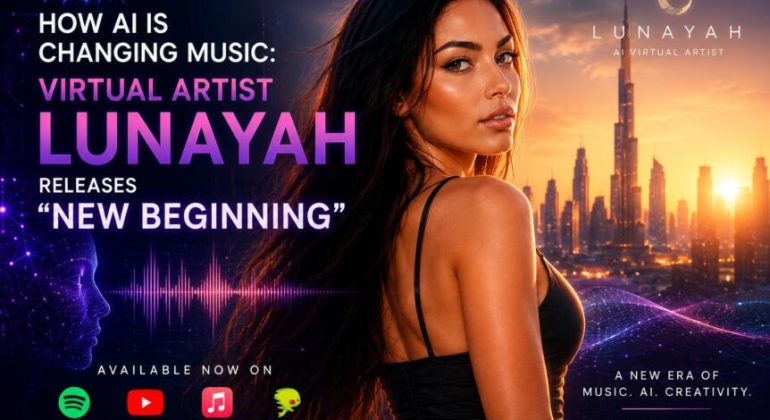 How Ai Is Changing Music: Virtual Artist Lunayah Releases “new Beginning”