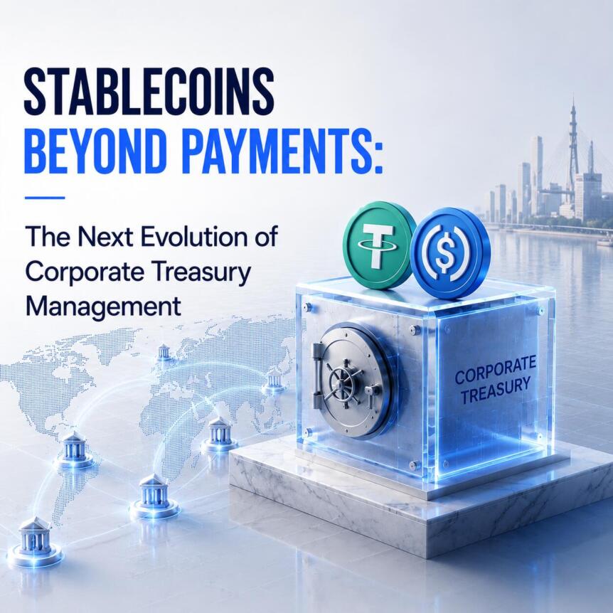 Stablecoins Beyond Payments: The Next Evolution Of Corporate Treasury Management