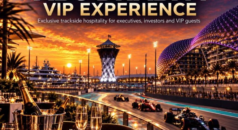 Exclusive Abu Dhabi F1 Hospitality Experience Now Available For Crypto Executives, Investors And Vip Guests